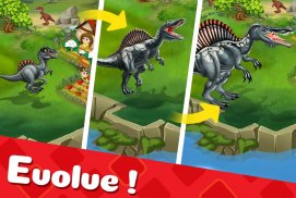 DINO WORLD - Jurassic dinosaur game screenshot 0