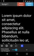 Teleprompter Pro Lite screenshot 0