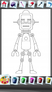 Robot para colorear screenshot 3