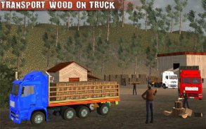 Drive Wood Transporter Truck screenshot 3