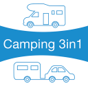 Camping 3in1 Icon