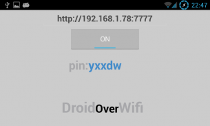 Droid Over Wifi screenshot 0