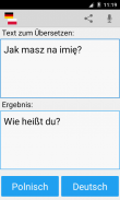 German Polish Translator screenshot 3