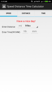 Speed Distance Time Calculator screenshot 5