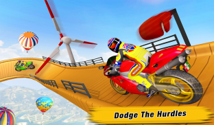 mega ramp moto stunts sepeda: game balap sepeda screenshot 1