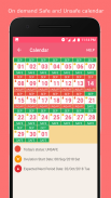 Family Planner - Safe and Unsafe Days Calendar screenshot 6