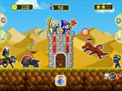 Mini guardians: castle defense (ย้อนยุคเกม RPG) screenshot 3