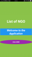 List of NGO screenshot 0