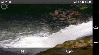 Waterfall Wallpaper With Sound screenshot 8