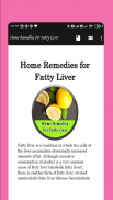 Home Remedies for Fatty Liver screenshot 1