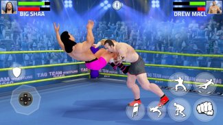 Tag team wrestling 2019: Cage death fighting Stars screenshot 16