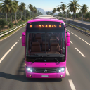 Modern Coach Bus parking games icon