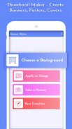 Banner Maker - Create Thumbnails, Posters, Covers screenshot 7