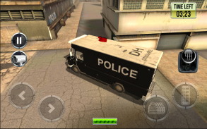 पुलिस कार और वैन बस पार्किंग screenshot 6