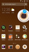 Coffee theme for APUS screenshot 2