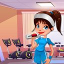 Girls Workout Fitness Gym: Dress Up Game Icon