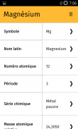 Tableau périodique screenshot 3