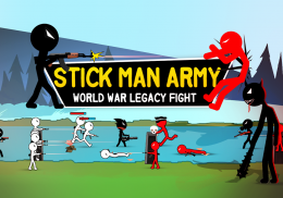 Exército Stickman Luta do Legado da Guerra Mundial screenshot 16