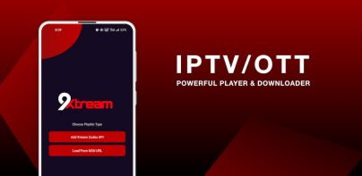 9Xtream - Download & Play iPTV