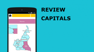 Map Quiz Puzzle  - Cameroon - Region, Department screenshot 2