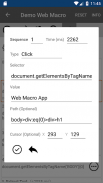 Web Macro Bot (record+replay) screenshot 22