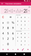 Calculadora de fracciones gratuita - fácil de usar screenshot 7