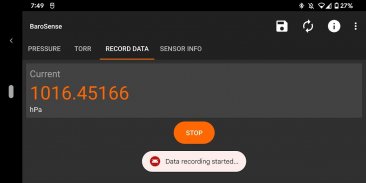 BaroSense - Digital Barometer screenshot 7