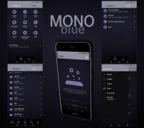 [EMUI 5/8]Mono Blue Theme screenshot 4