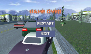 跑车赛跑交通游戏高速公路无穷交叉道路模拟器游戏博士。主动大赛车速度杆位轻松的比赛免费游戏速度美丽的车 screenshot 0