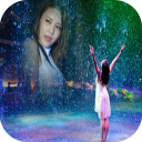 Rain Photo Frame Icon