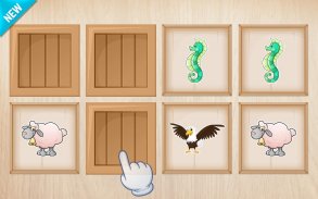 Hewan puzzle untuk anak-anak 🦁🐰🐬🐮🐶🐵 screenshot 5