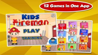 Kids Fire Truck Fun Games screenshot 0