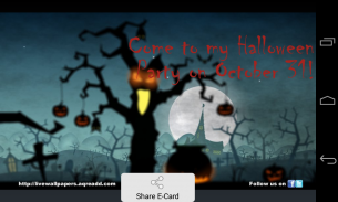 Halloween greetings cards screenshot 11