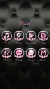 (FREE) Pinky Bowknot GO Launcher Theme screenshot 2