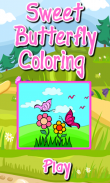 Coloring Game-Sweet Butterfly screenshot 8