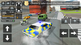 Police Car Driving Motorbike screenshot 1