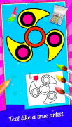 Fidget Spinner Coloring Book screenshot 5