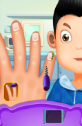 Médico de la mano juego niños screenshot 8