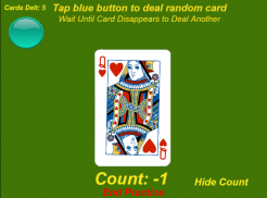 Blackjack Card Counting Practice screenshot 1