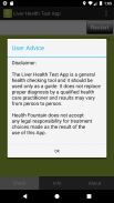 Liver Health Test App screenshot 9