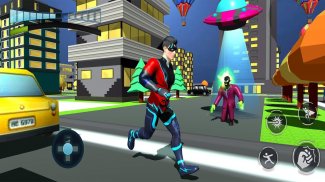 Speedster Flash Flying Hero: Flash Games 3D screenshot 12