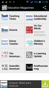 Education Magazines RSS reader screenshot 1