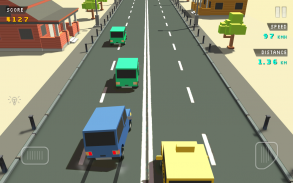 Blocky Traffic Racer screenshot 5
