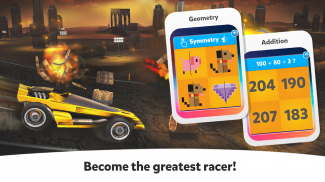Race Cars🏎: Cool Maths Games For Kids. Fun Coding screenshot 1
