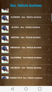 Gov. Vehicle Auction  Listings - All States screenshot 0