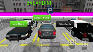 Polizei Parkplatz 3D HD screenshot 3