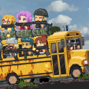 Zombie Bus : Merge Gunz Icon