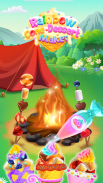 Rainbow Cone Dessert Maker screenshot 1