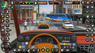 City Coach Bus Driver Bus Game screenshot 8