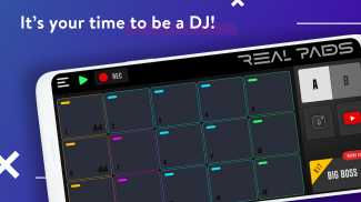 REAL PADS: أصبح DJ من منصات الطبل screenshot 1